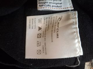 Jersey Rip Curl Hombre Negro XL