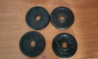 Juego de discos de pesas Fitness DOMYOS