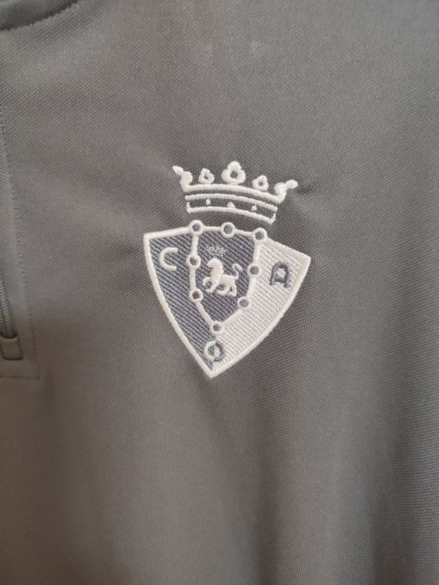 Sudadera Adidas Hombre Osasuna Gris