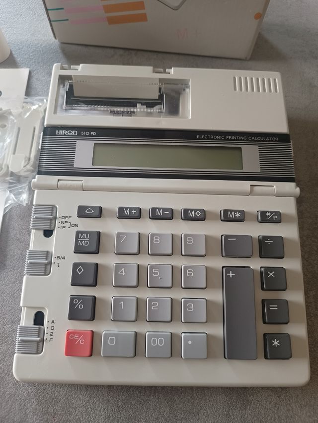Calcolatrice Hiron 510 PD con rotolo