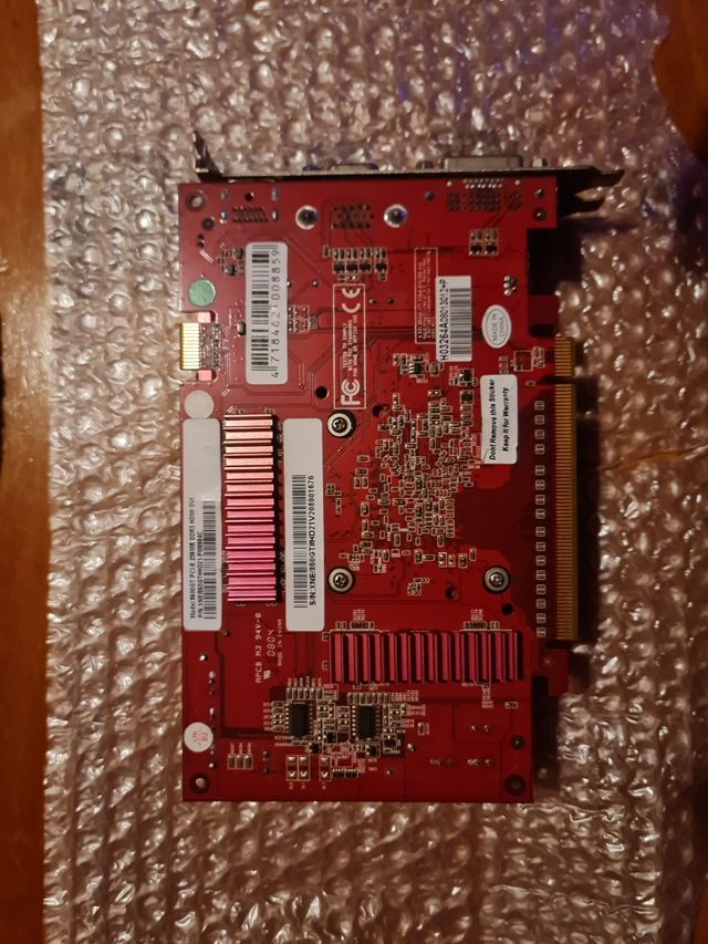 Nvidia Gainward 8600GT Gráfica Retro
Perfecta xp