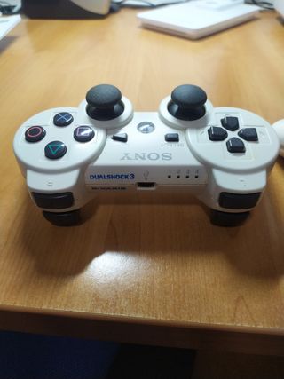 2 Mandos PS3 Dual Shock 3 Blancos,leer descripción