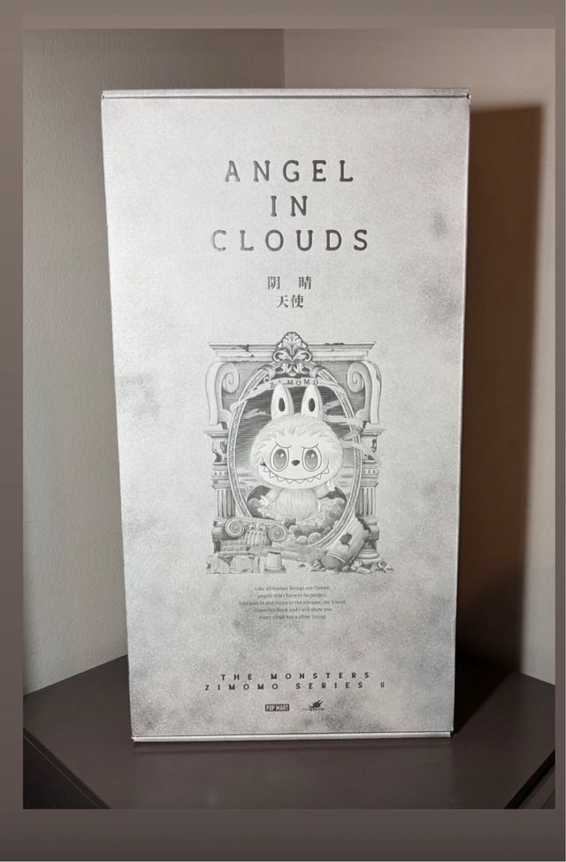 Pop Mart Labubu Zimomo Angel in Cloud Original
