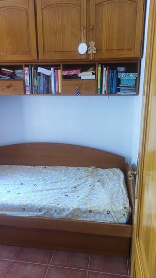 Cama nido de madera maciza