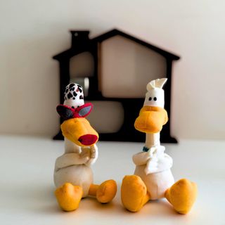 Par de patos McDonald's colecionáveis