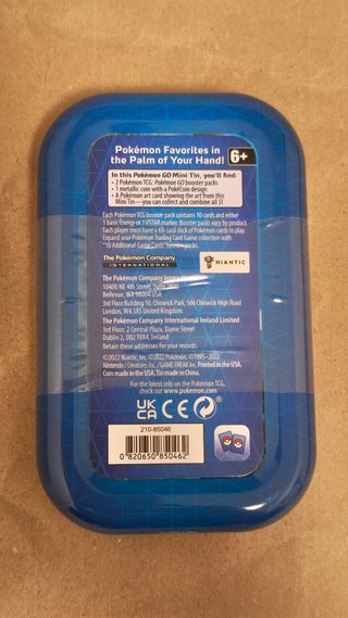 Caja Metálica Pokémon GO - Snorlax