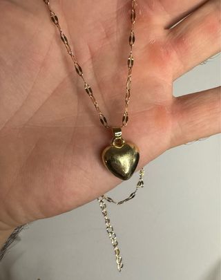Collar Corazón Dorado