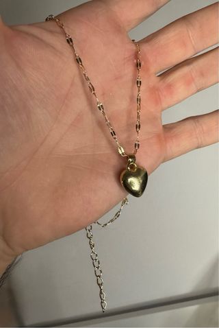 Collar Corazón Dorado
