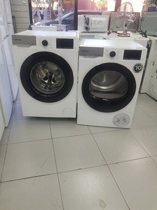 Lavadora y Secadora Grundig pack 