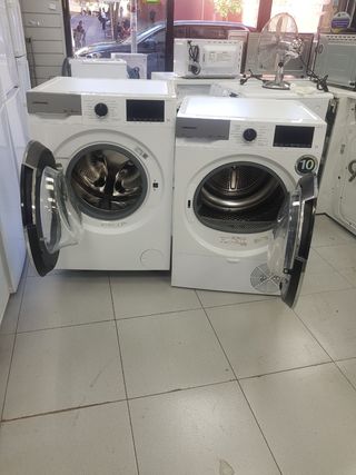 Lavadora y Secadora Grundig pack 