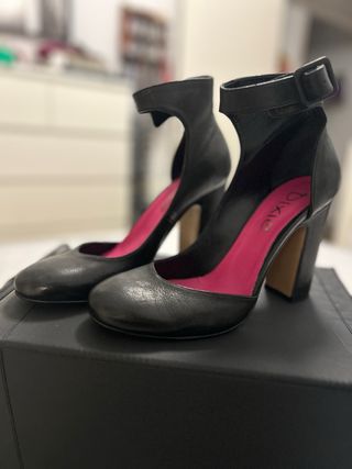 Zapatos de tacón Dixie negros talla 40