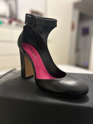 Zapatos de tacón Dixie negros talla 40