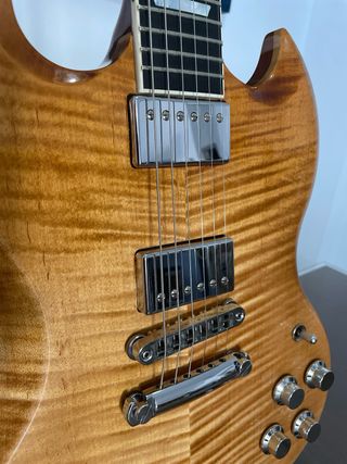 Gibson SG High Performance II — 2018 — Mojave Fade