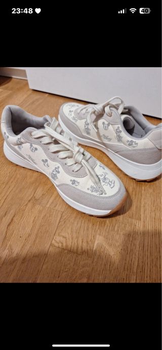 Zapatillas Mickey Mouse Primark Beige/Gris