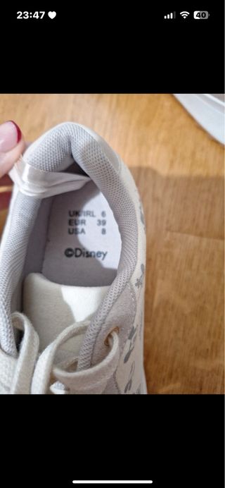 Zapatillas Mickey Mouse Primark Beige/Gris