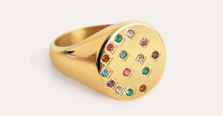 Anillo Sello Multicolor Singularu