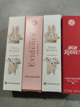 4 Mini Perfumes Yves Rocher