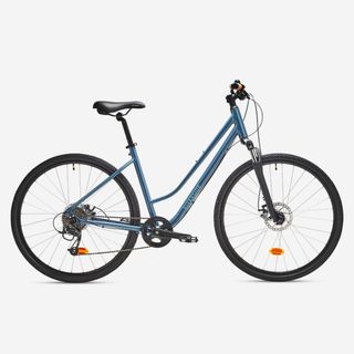 Bicicleta Riverside Decathlon Azul