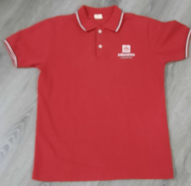 Polo Rojo Salesianos Carabanchel Talla S