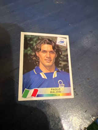 Cromo Paolo Maldini Italia Francia 98