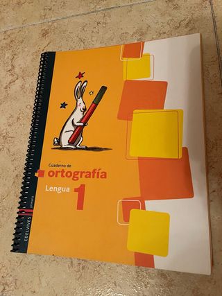 Cuaderno 1 de Ortografía (Lengua Primaria)