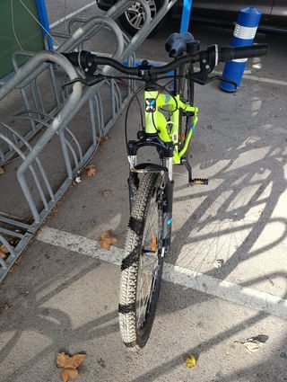 Bicicleta Rockrider ST 100 Amarilla Talla XS