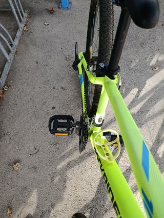 Bicicleta Rockrider ST 100 Amarilla Talla XS