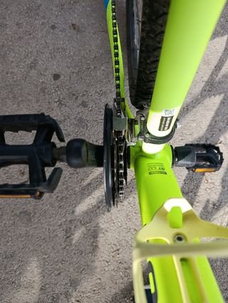 Bicicleta Rockrider ST 100 Amarilla Talla XS