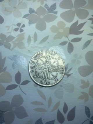 Moneda 100 PTAS