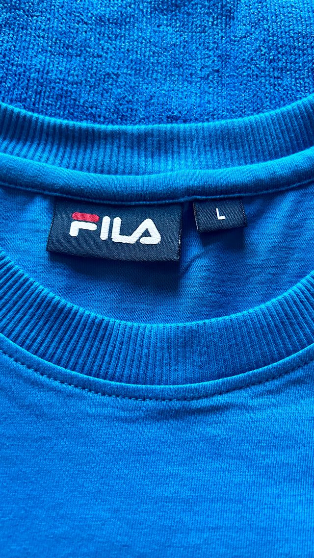 Camiseta Fila Azul Talla L