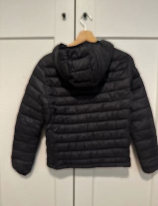 Cazadora acolchada negra talla S