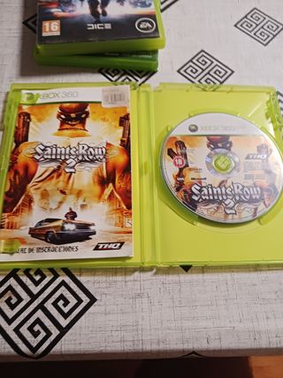 Lote 4 Juegos Xbox 360: Arcade, Saints Row 2, Perf
