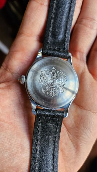 Reloj Vostok Braille Blanco y Negro