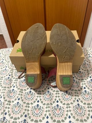 Sandalias El Naturalista Talla 41 Rojas