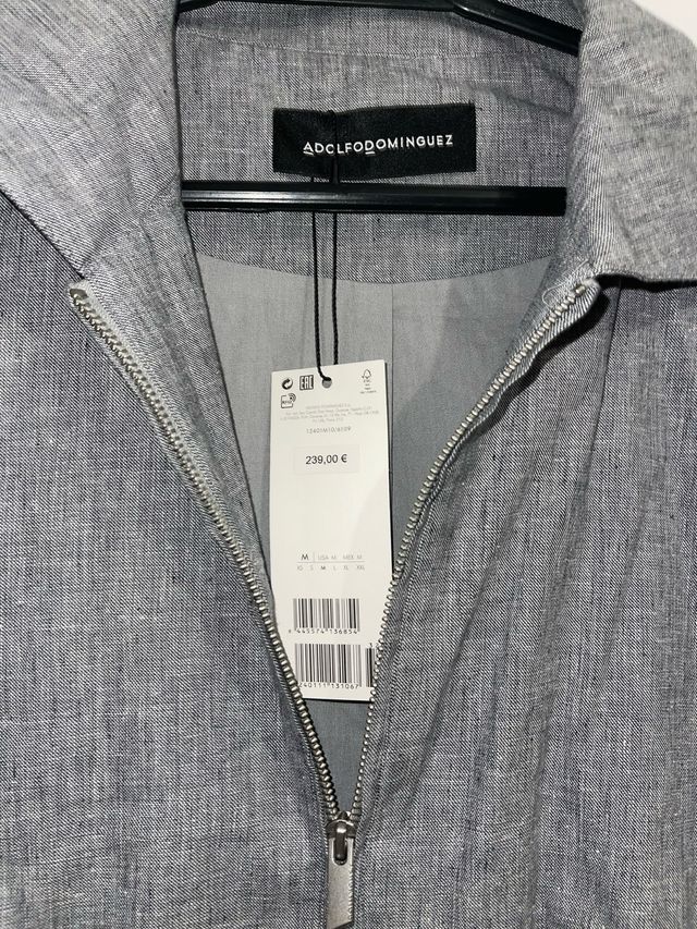 Adolfo Dominguez Chaqueta Gris
