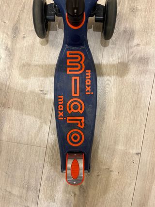 Patinete Micro Maxi LED Azul y Rojo