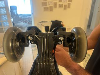 Patinete Micro Maxi LED Azul y Rojo