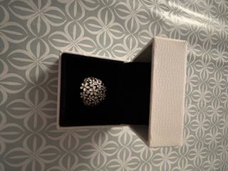 Anillo Pandora Flores Plata