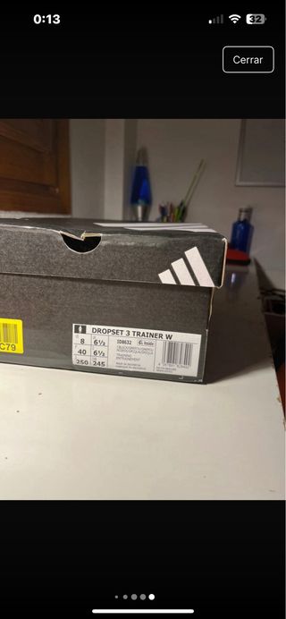 Adidas Drop Set 3 Zapatillas Deportivas Negras