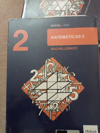 Matemáticas I Bach
Matemáticas II bach