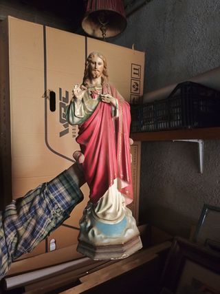 Sagrado Corazón de Jesús para restaurar sello olot