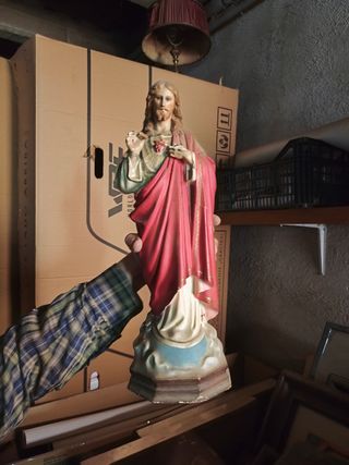 Sagrado Corazón de Jesús para restaurar sello olot