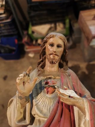 Sagrado Corazón de Jesús para restaurar sello olot