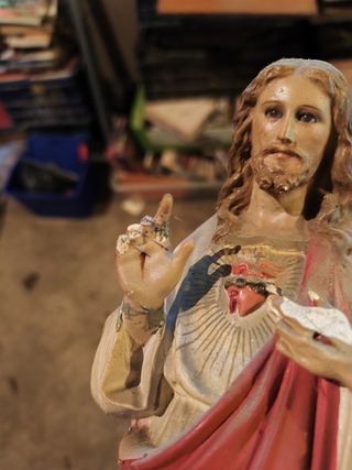 Sagrado Corazón de Jesús para restaurar sello olot