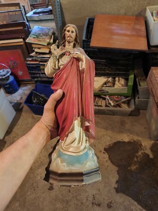 Sagrado Corazón de Jesús para restaurar sello olot