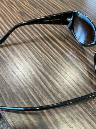 Occhiali da sole Blumarine neri con lenti marroni