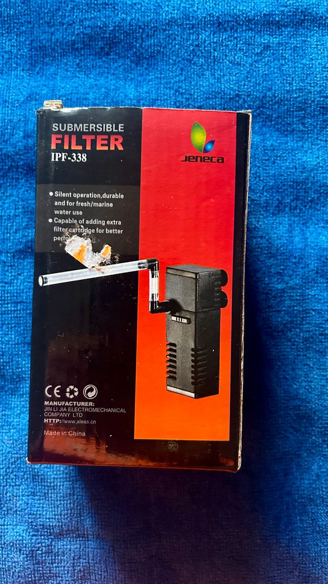 Set Acuario: Filtro, Red, Termómetros