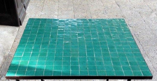 Mesa Zellige Marroquí Hecha a Mano