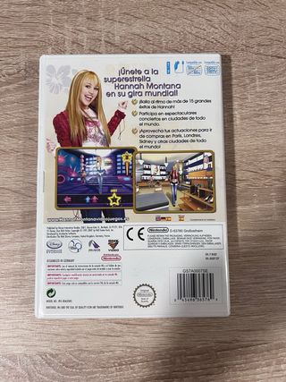 Juego Wii Hannah Montana: ¡Únete a su gira!