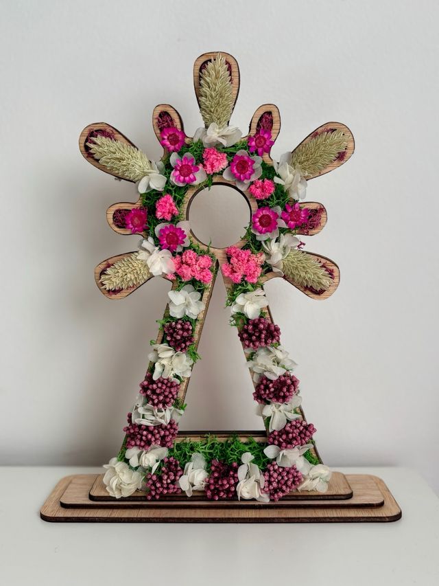 Virgen del Pilar Decoración Floral España